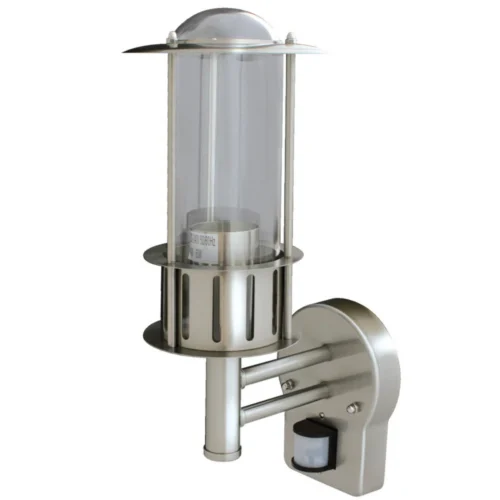 Applique Extérieure + Détecteur 60W E27 Alu INITIALIS -Outil Atelier Magasin applique montante a detection 60w initialis 2