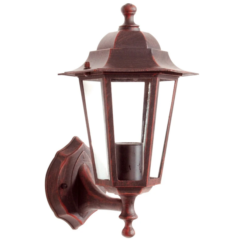 Applique Extérieure Montante 60W E27 Fonte Rouille LOAN 1 Applique Extérieure Montante 60W E27 Fonte Rouille LOAN