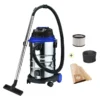 Aspirateur Eau Et Poussière 1400W 30L + Filtres Et Sacs -Outil Atelier Magasin aspirateur eau et poussiere 1400w 30l filtres et sacs