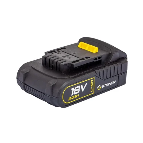 Batterie 18V 2Ah Li-ion STEINER -Outil Atelier Magasin batterie 18 20v 4ah li ion samsung 2