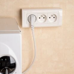 Bloc 3 Prises Pré-câblé 2P+T SaillieBlanc -Outil Atelier Magasin bloc 3 prises cable blanc 3