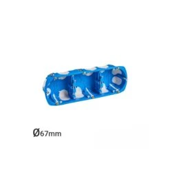Boîtes D’encastrement Triple étanche à L’air D67 P40