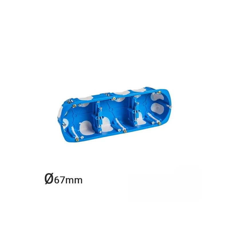Boîtes D’encastrement Triple étanche à L’air D67 P40 1 Boîtes D’encastrement Triple étanche à L’air D67 P40