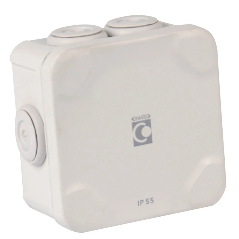 Boîte De Dérivation évolutives IP65 105x105mm 1 Boîte De Dérivation évolutives IP65 105x105mm