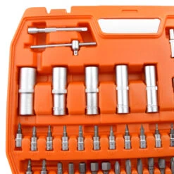 Coffret à Douilles 108 Pièces CR-V FEROCE -Outil Atelier Magasin coffret a douilles 94pcs cr v 6