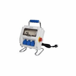 Coffret De Chantier Monophasé Pré-équipé Avec Arrêt D'urgence OHMTEC