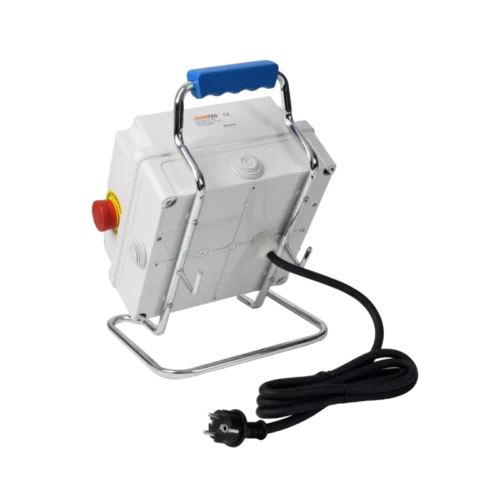 Coffret De Chantier Monophasé Pré-équipé Avec Arrêt D'urgence OHMTEC -Outil Atelier Magasin coffret de chantier pre equipe monophase avec arret d urgence 3