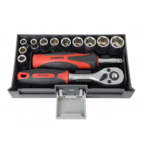 Coffret De Vissage Et Serrage 38 Pièces KARX -Outil Atelier Magasin coffret de vissage et serrage 1 4 38 pieces 4