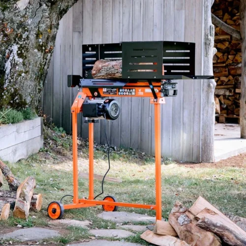 Fendeur De Bûches Electrique Horizontal 6T 2200W + Support -Outil Atelier Magasin fendeur de buches electrique horizontal 6t 2200w fendeur 3
