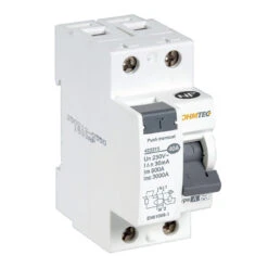 Interrupteur Différentiel 40A 30mA Type A NF OHMTEC -Outil Atelier Magasin interrupteur differentiel 1 p n 40a type a 2