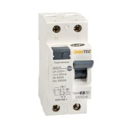 Interrupteur Différentiel 63A 30mA Type A NF OHMTEC