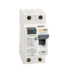 Interrupteur Différentiel 63A 30mA Type AC NF OHMTEC