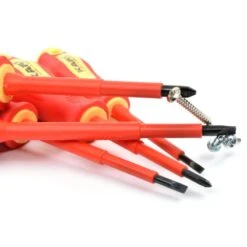 Jeu De 5 Tournevis Isolés VDE S2 KARX 6 Jeu De 5 Tournevis Isolés VDE S2 KARX -Outil Atelier Magasin jeu 5 tournevis vde lame s2 2