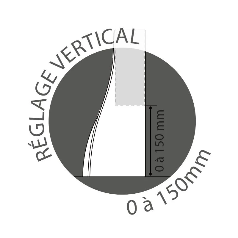 Jonctions Sol / Plafond 355 Mm Pour GTL Ref.5015 2 Jonctions Sol / Plafond 355 Mm Pour GTL Ref.5015 – Image 2