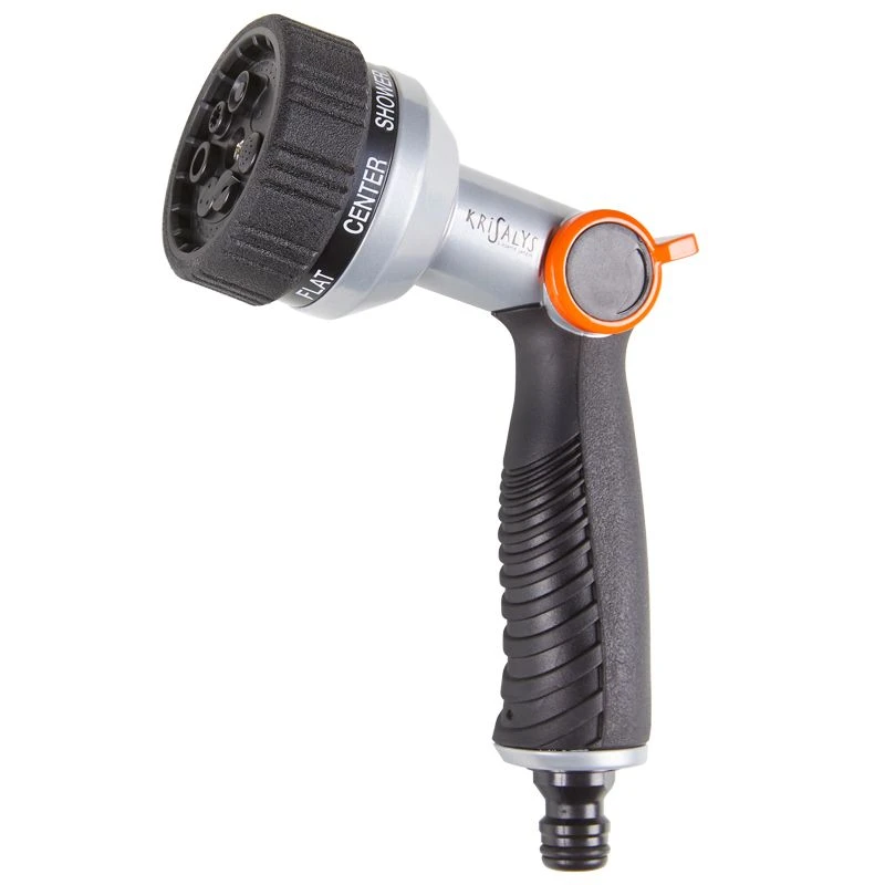 Kit Arrosage : Pistolet 7 Jets + 2xRaccords Rapides 19mm + 1x Nez De Robinet KRISALYS 2 Kit Arrosage : Pistolet 7 Jets + 2xRaccords Rapides 19mm + 1x Nez De Robinet KRISALYS – Image 2