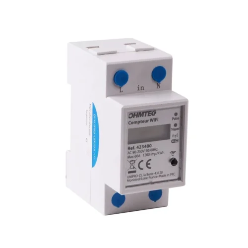 Kit Option Comptage Connecté Wifi + Programmation + Relevé à Distance Pour Borne De Recharge 3,7kW Et 7,4 KW Avec Montage -Outil Atelier Magasin kit comptage connecte wifi programmation releve a distance pour borne de recharge 37kw et 74 kw 2