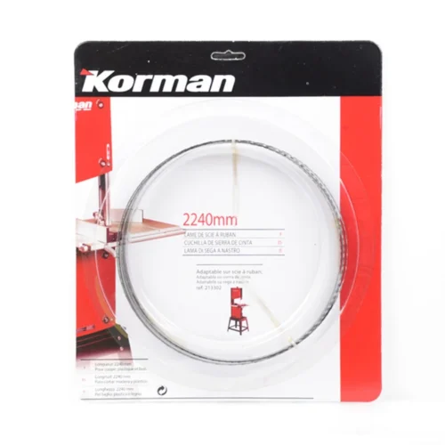 Outil Atelier Magasin -Outil Atelier Magasin lame de scie a ruban 2240x6x035mm pas 4mm 1