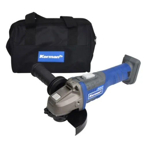 Meuleuse D’angle 125mm Sans Fil à Moteur Brushless 18V Li-ion KORMAN (sans Batterie/sans Chargeur) -Outil Atelier Magasin meuleuse d angle 1200w 125mm 4