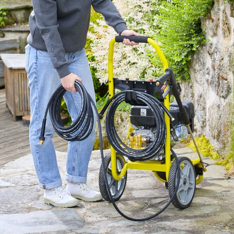 Steiner Nettoyeur Haute Pression Thermique 207cc 250 Bar + Rallonge 10m Korman