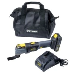 Pack Sans Fil 18V Outil Multifonction + 1 Batterie + 1 Chargeur STEINER