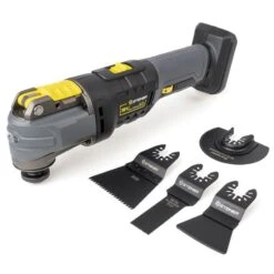 Outil Multifonctions Sans Fil 18V Li-ion STEINER + 4 Accessoires Pour Outil Multifonctions