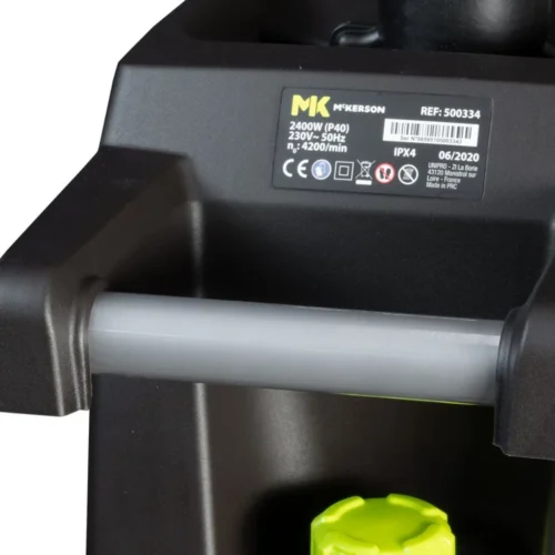 Pack Broyeur Electrique 2400W + Rallonge 20m + Sac De Jardin 272L -Outil Atelier Magasin pack broyeur electrique 2400w rallonge 20m sac de jardin 272l 11