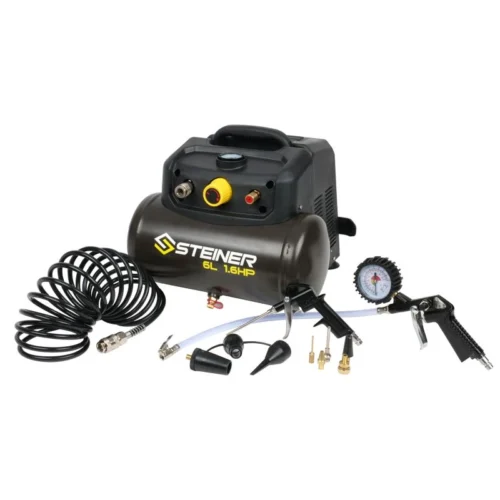 Pack Compresseur Portable 6L Avec Kit Pneumatique + Pied D'atelier Pliable Pour Vélo -Outil Atelier Magasin pack compresseur portable 6l avec kit pneumatique pied d atelier pliable pour velo 3