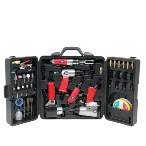Pack Compresseur Vertical 75L 2.5CV + Mallette Pneumatique 57 Pièces STEINER -Outil Atelier Magasin pack compresseur vertical 75l 25cv mallette pneumatique 57 pieces steiner 2