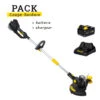 Coupe-bordure Sans Fil 40V Brushless Li-ion + 1 Batterie + Chargeur STEINER 17 Coupe-bordure Sans Fil 40V Brushless Li-ion + 1 Batterie + Chargeur STEINER -Outil Atelier Magasin pack coupe bordure sans fil 40v brushless li ion batterie chargeur steiner