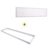 Pack Dalle LED Recouvrable 300x1200mm + Cadre Pose Saillie CREALYS -Outil Atelier Magasin pack dalle led recouvrable 300x1200mm cadre saillie crealys