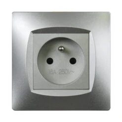 Pack Essentiel Gris 40 Prises + 10 Interrupteurs Va-et-vient + 50 Plaques -Outil Atelier Magasin pack demarrage gris adelais 40 prises 10 va et vient 2