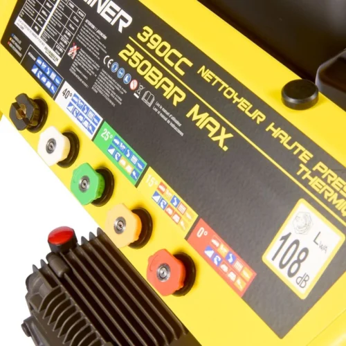 Pack Nettoyeur Haute Pression Thermique 390cc 250 Bar + Rallonge 10m STEINER -Outil Atelier Magasin pack nettoyeur haute pression thermique 390cc 250 bar rallonge 10m steiner 14