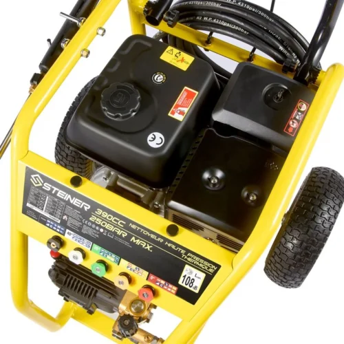 Pack Nettoyeur Haute Pression Thermique 390cc 250 Bar + Rallonge 10m STEINER -Outil Atelier Magasin pack nettoyeur haute pression thermique 390cc 250 bar rallonge 10m steiner 16