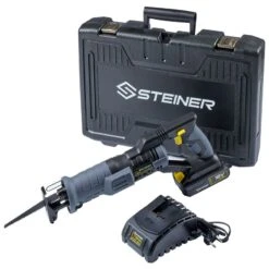 Pack Sans Fil 18V Scie Sabre + 1 Batterie + 1 Chargeur STEINER
