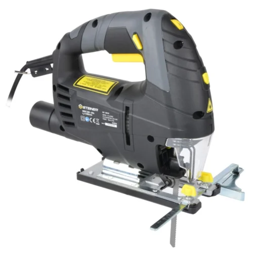 Pack Scie Sauteuse Pendulaire Laser 800W 110mm Avec Mallette + Coffret De 10 Lames De Scie Sauteuse En T STEINER -Outil Atelier Magasin pack scie sauteuse pendulaire laser 800w 110mm avec mallette coffret de 10 lames de scie sauteuse en t steiner 2