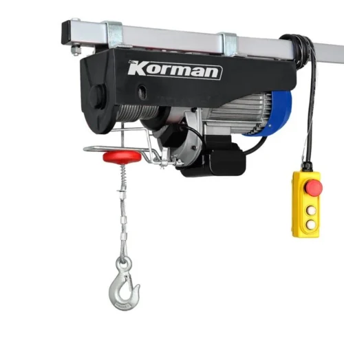 Palan électrique 1000W 250/500Kg Type Treuil à Câble électrique -Outil Atelier Magasin palan electrique 1000w 250 500kg 5