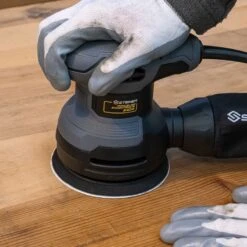 Ponceuse Excentrique 240W 125MM + Accessoires STEINER -Outil Atelier Magasin ponceuse vibrante 240w 1 3f 8