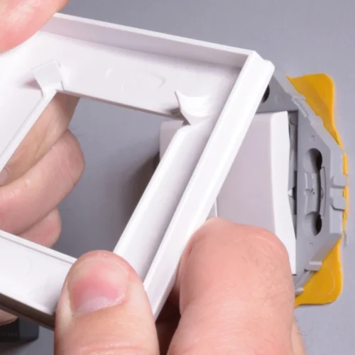 NOANE Prise Murale Affleurante 2P+T 16A Complète Gris Alu -Outil Atelier Magasin prise murale affleurante 2pt 16a complete gris alu noane 4