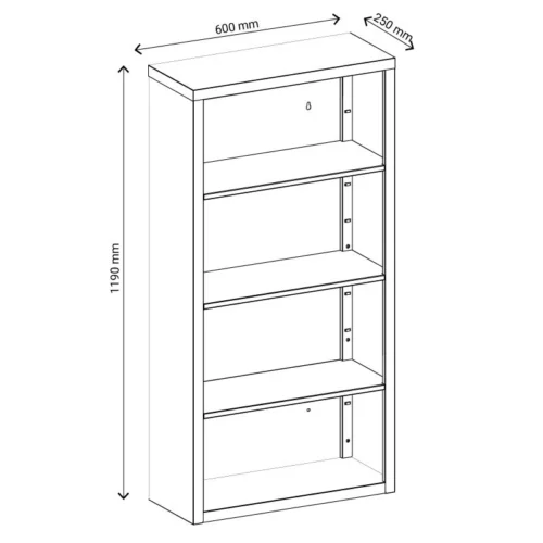 Meuble De Rangement 3 étagères Métal FEROCE 5 Meuble De Rangement 3 étagères Métal FEROCE -Outil Atelier Magasin product 1008