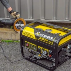 Groupe Electrogène Essence 208cc 3000W Max STEINER 12 Groupe Electrogène Essence 208cc 3000W Max STEINER -Outil Atelier Magasin product 1041