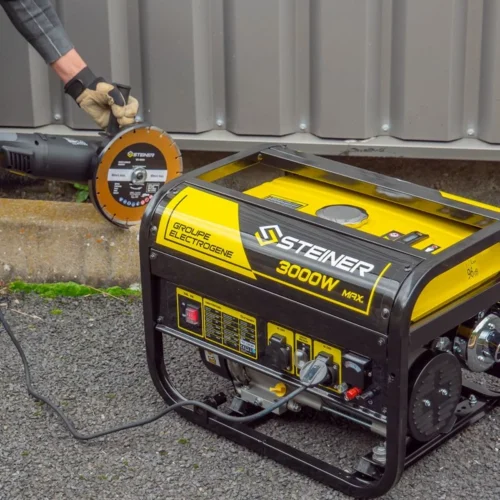 Groupe Electrogène Essence 208cc 3000W Max STEINER -Outil Atelier Magasin product 1041