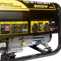 Groupe Electrogène Essence 208cc 3000W Max STEINER 13 Groupe Electrogène Essence 208cc 3000W Max STEINER -Outil Atelier Magasin product 1042