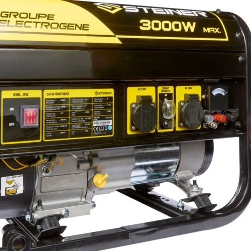 Groupe Electrogène Essence 208cc 3000W Max STEINER -Outil Atelier Magasin product 1042