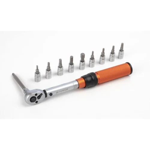 Clé Dynamométrique 2-24 Nm Carré 1/4’’ + 10 Embouts FEROCE -Outil Atelier Magasin product 1096