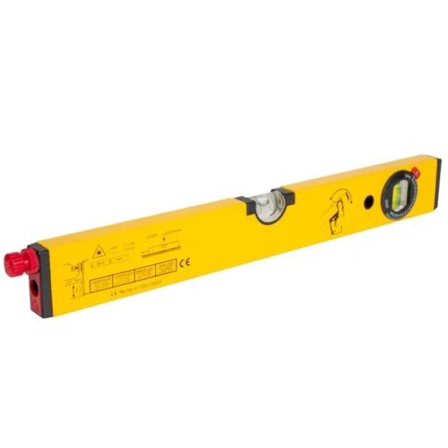 Niveau à Bulle Rectangulaire Laser 40cm Alu