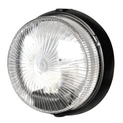 Hublot Rond Intérieur Extérieur 60W Noir WOLTZ