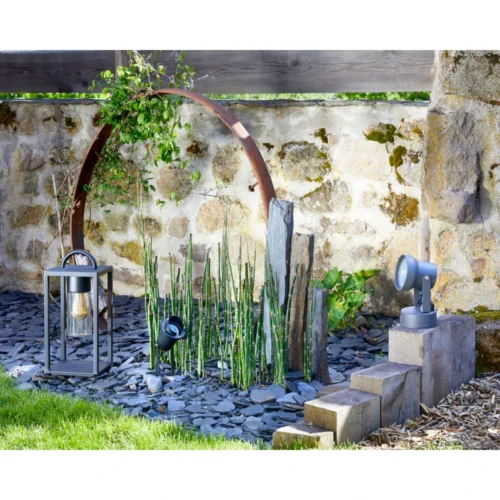 Lampe à Poser Extérieure 60W Max E27 Acier Noir WOLTZ -Outil Atelier Magasin product 268