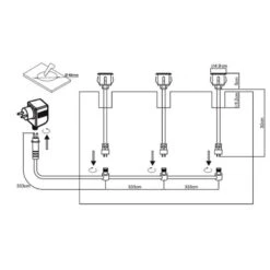 Lot De 3 Spots Extérieur Terrasse à Encastrer LED IP67 WOLTZ 10 Lot De 3 Spots Extérieur Terrasse à Encastrer LED IP67 WOLTZ -Outil Atelier Magasin product 299
