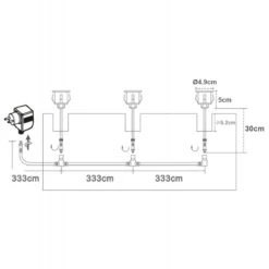 Lot De 3 Spots Extérieur Terrasse à Encastrer LED IP67 WOLTZ 12 Lot De 3 Spots Extérieur Terrasse à Encastrer LED IP67 WOLTZ -Outil Atelier Magasin product 301