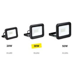 Projecteur LED Extérieur 30W 2700 Lumens Noir CREALYS -Outil Atelier Magasin product 308